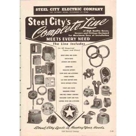 steel city electrical catalog